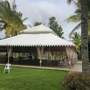 40x40 ft Luxury Tent – Aman | Mughal | Safari | Maharaja Style